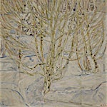 Alexander Schultz, Vinter, 1951, 50 x 61 cm