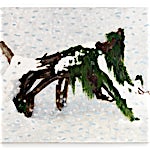 Astrid Nondal: Weeping Stump, 2024, 54 x 73 cm