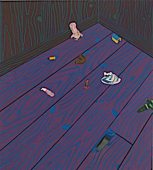 Christoffer Fjeldstad, Bits and pieces, 2011, 100 x 90 cm