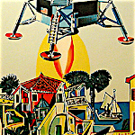  Erró: The astronaut, 1970, 195 x 97 cm