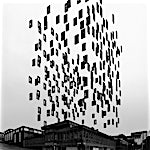 Espen Dietrichson: Hard Edges, Cloudy Cities 3, 2015, 160 x 113 cm