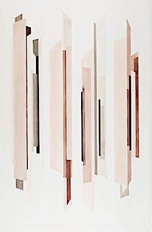 Espen Dietrichson, Glass, Stone 1, 2015, 151 x 102 cm
