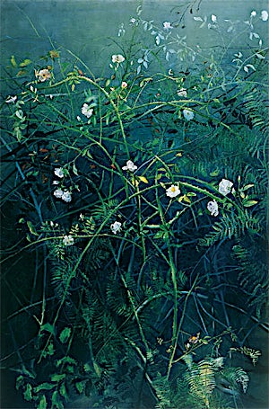 Frank Brunner, Rosebusk II, 2000, 183 x 122 cm