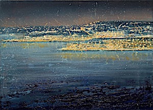 Frank Brunner, Hav, 2019, 50 x 70 cm
