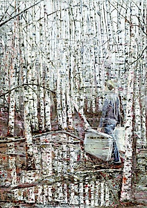 Frank Brunner, The Walk, 2008, 200 x 142 cm
