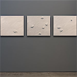 Håkon Anton Fagerås: Early, Still Dark #2, 2019, 60x70 x 3 cm