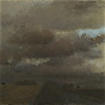 Halvard Haugerud: Urolig vær, 2018, 28 x 37 cm