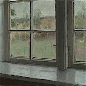 Halvard Haugerud: Regn, 2019, 31 x 38 cm