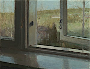 Halvard Haugerud, Vårluft, 2020, 30 x 39 cm