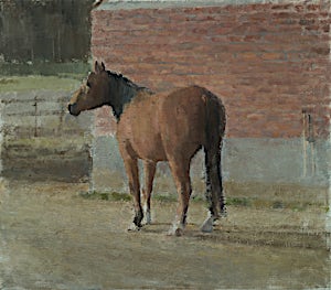 Halvard Haugerud, Varm kveld, 2019, 27 x 31 cm
