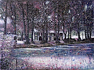 Henrik Kleppe Worm-Müller, House of widows, 2016, 150 x 200 cm