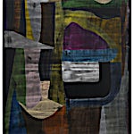 Henrik Placht: Raw analogue materials, 2020, 190 x 134 cm