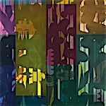 Henrik Placht: Tech noir II, 2009, 150 x 130 cm