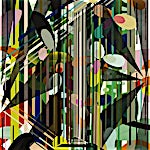 Henrik Placht: Terrestrial paradise II, 2009, 150 x 110 cm