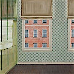 Ida Lorentzen: Rear Window, 2022, 150 x 120 cm