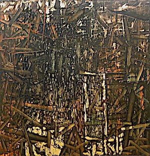 Inge Jensen, Portal - mine, 2003, 155 x 150 cm