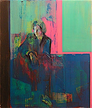 Kenneth Blom, Portrett, 2004, 130 x 110 cm