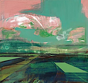 Kenneth Blom, Pink sky, 2006, 170 x 180 cm