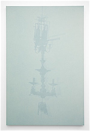 Lars Morell: Shadow Canvas 1, 2014, 180 x 120 cm