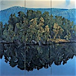 Magne Austad: tempera/akryl/olje, 2000, 180 x 300 cm