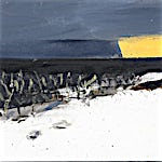 Ørnulf Opdahl: Vinter i vest (studie), 2015, 26 x 35 cm
