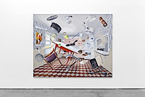 Øystein Tømmerås, Large nr 2 (the-flying-burrito-brothers-mix), 2016, 200 x 250 cm