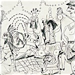 Pablo Picasso: La parade, 1970, 52 x 65 cm