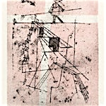Paul Klee (1879 - 1940): Der Seiltänzer, 1923, 35,7 x 28,3 cm