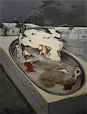 Paul Rebeyrolle: Suicide VI, 1982, 227 x 170 cm