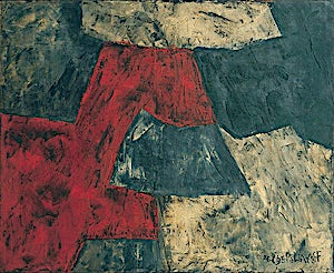 Serge Poliakoff: Composition, 1958, 60 x 73 cm