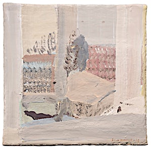Tone Indrebø, INNE / ute 3, 2018, 40 x 40 cm