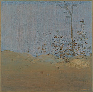 Tone Indrebø, Sen august, 2004, 70 x 70 cm