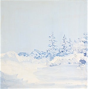 Tone Indrebø, Øyeblikk 1, 2005, 70 x 70 cm