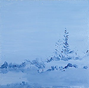 Tone Indrebø, Øyeblikk 7, 2005, 100 x 100 cm