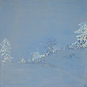 Tone Indrebø, Mellomspill XI, 2008, 80 x 80 cm