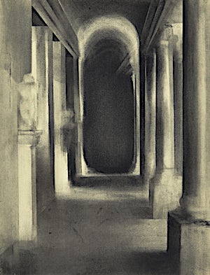 Ulf Nilsen, Passage into the dark, 2014, 65 x 50 cm