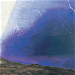 Vibeke Bärbel Slyngstad: Purple haze, 2001, 95 x 140 cm