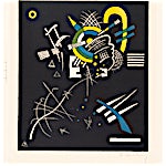 Wassily Kandinsky (1886-1944): Kleine Welten  Blatt VII, 1922, 37,5 x 28,3 cm